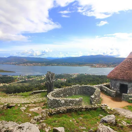 Villa La Casa Alta En La Ruta Del Camino De Santiago A Guarda Esterno foto